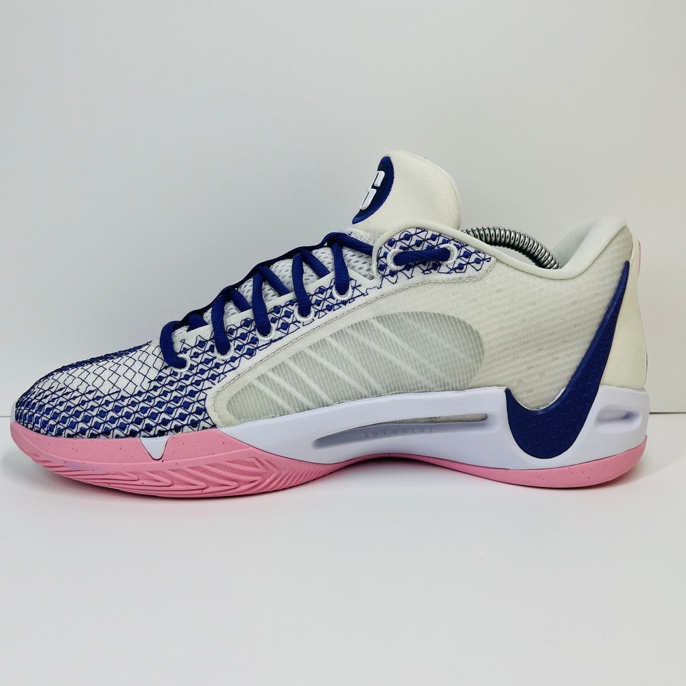 Nike Sabrina 1 Basketball Shoes Womens 10.5 White Blue Pink Grit Effort FJ4036 - Picture 8 of 16